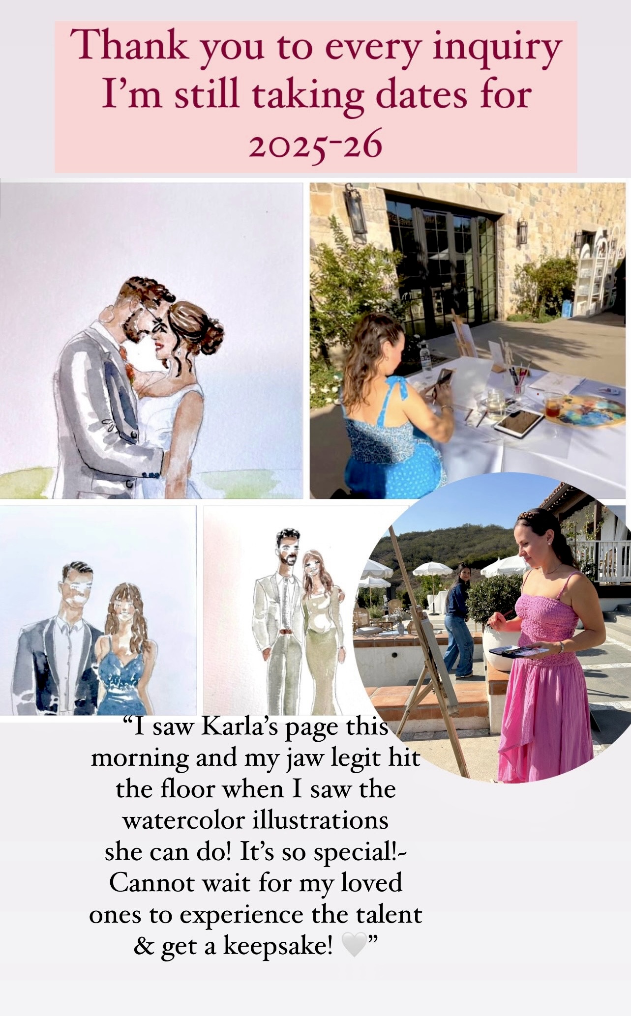 Groom elegantly dips his bride and kisses her