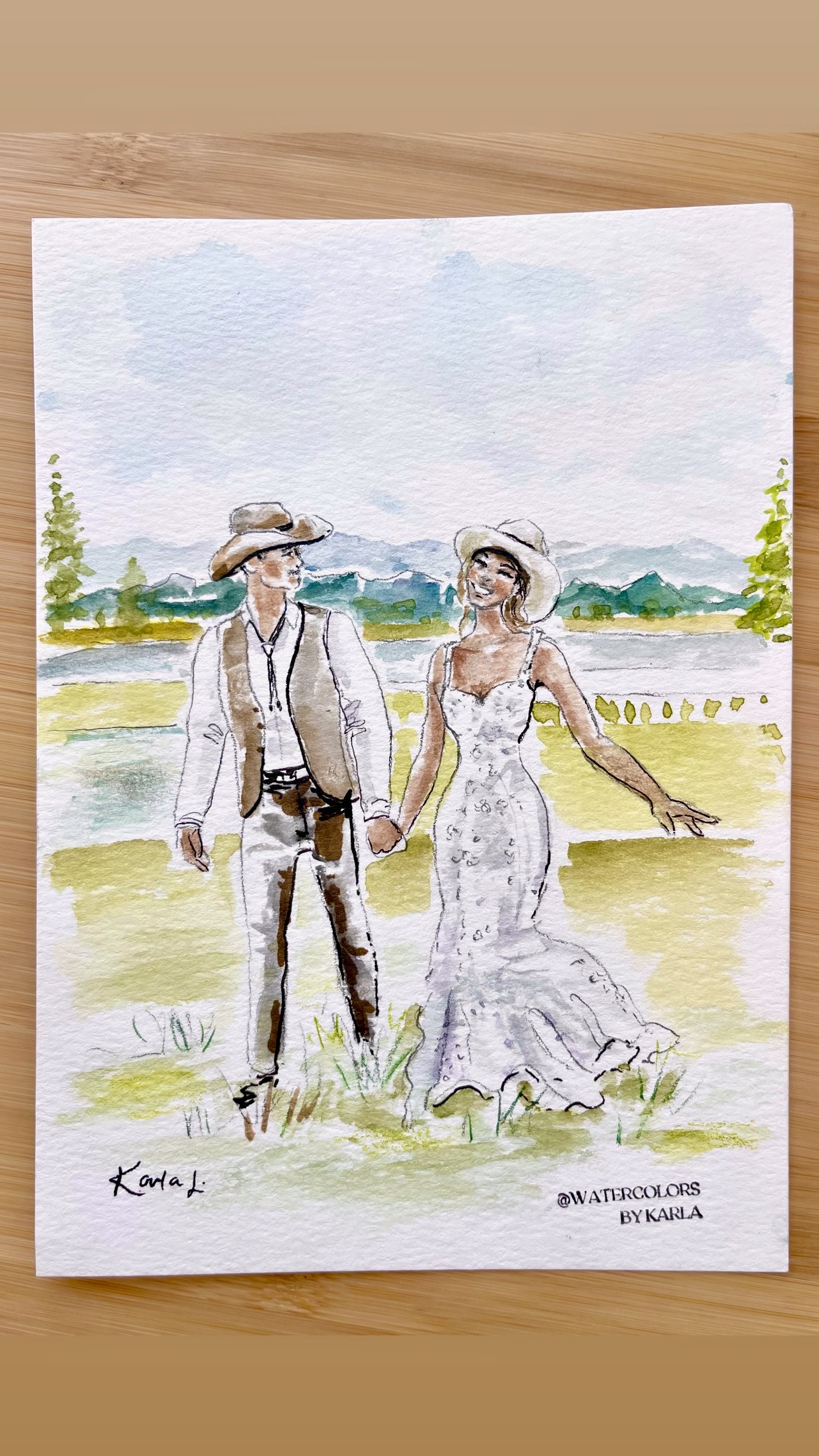 Groom elegantly dips his bride and kisses her