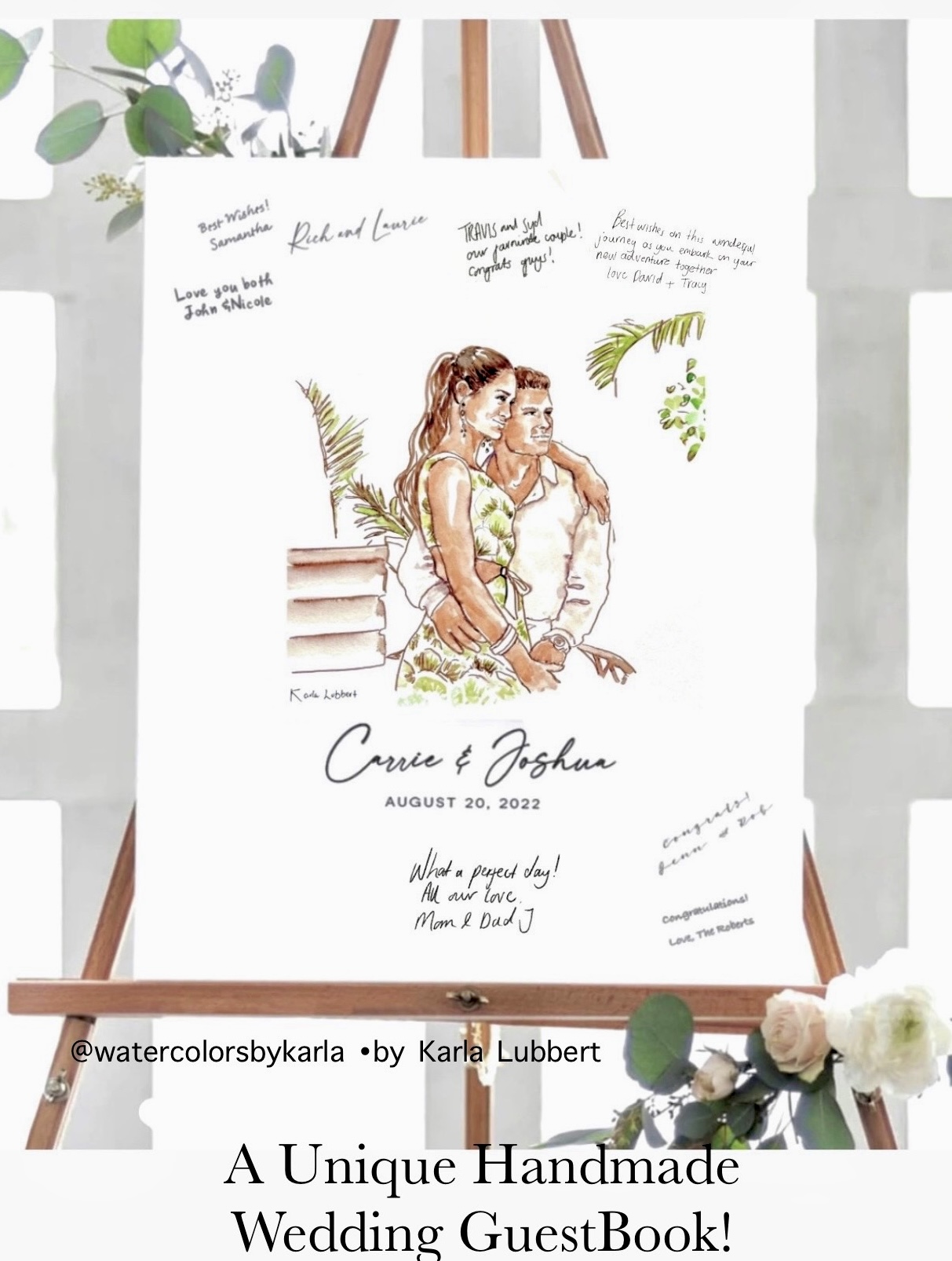 pricing information on watercolor livepaint event